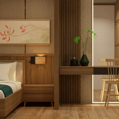 Mẫu resort ven biển gần gũi thiên nhiên