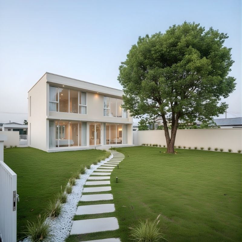 10+ Mẫu Thiết Kế Cảnh Quan Homestay Gần Gũi Thiên Nhiên 3 Cảnh Quan Homestay Tối Giản Nhẹ Nhàng Mà Tinh Tế