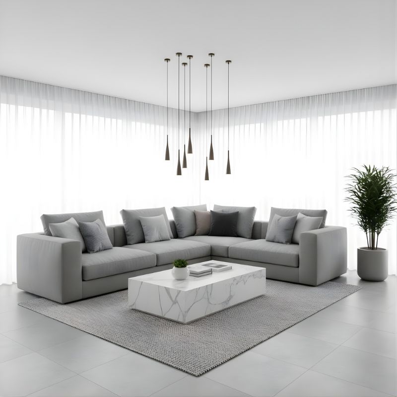 15+ Ý Tưởng Nội Thất Chung Cư Theo Diện Tích & Phòng 2026 6 Hiện đại (Modern_Modern Luxury)