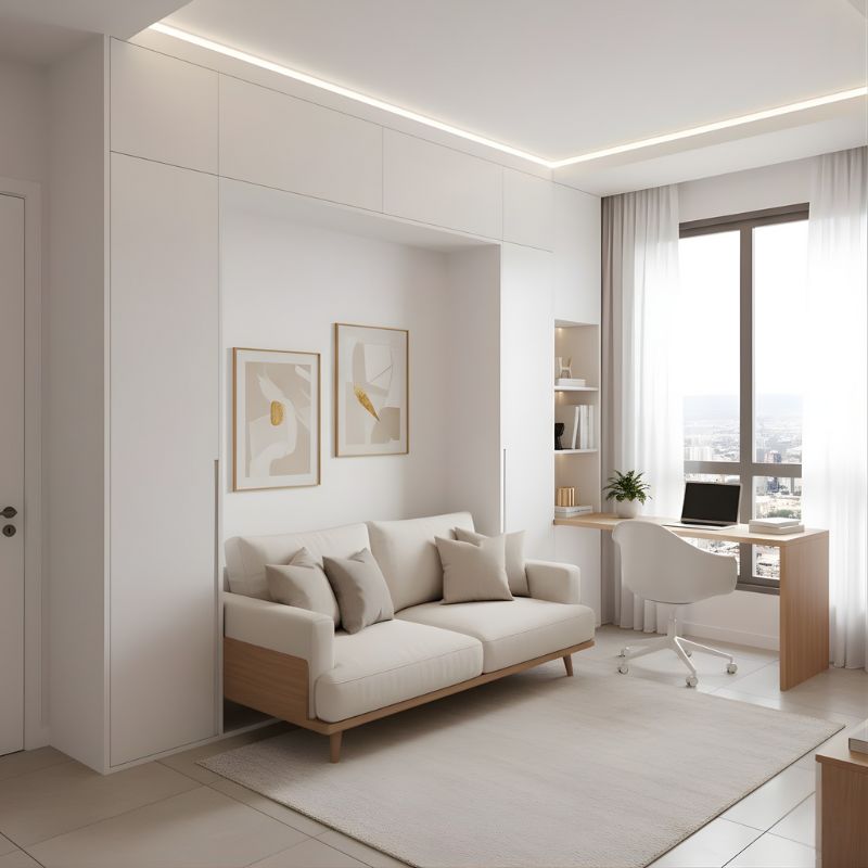 15+ Ý Tưởng Nội Thất Chung Cư Theo Diện Tích & Phòng 2026 1 Studio 25–35m2