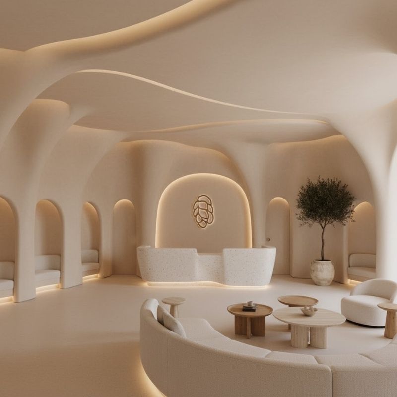 Thiết kế spa theo concept thương hiệu riêng