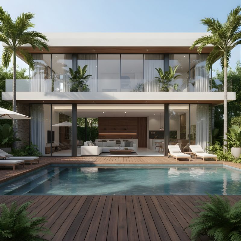 Biệt Thự Hiện Đại Có Hồ Bơi – Chuẩn Resort Tại Gia