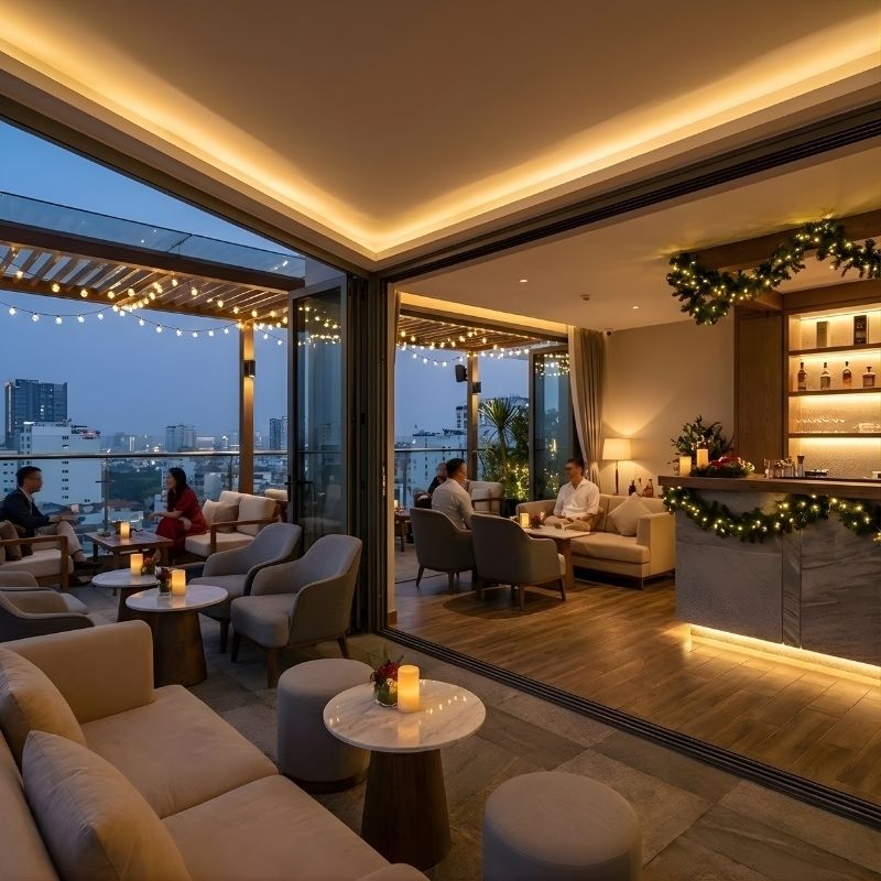 Thiết Kế Khách Sạn 5 Tầng Cao Cấp Cho Mùa Lễ Hội Cuối Năm