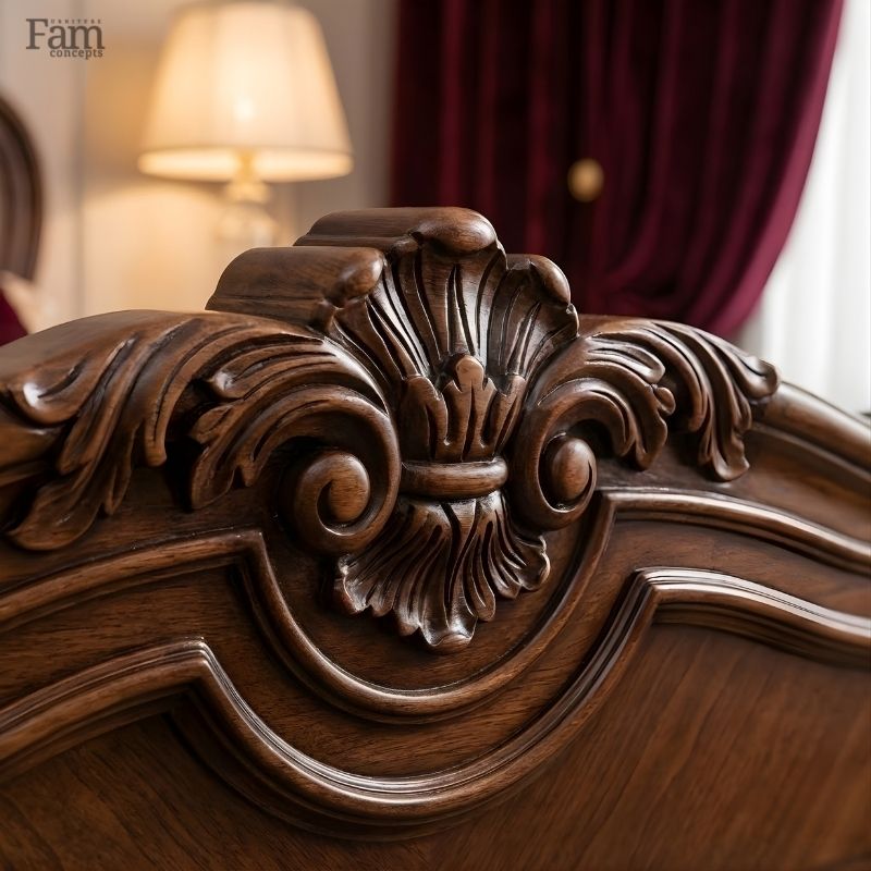 Nội Thất Chạm Khắc Tinh Xảo, Đậm Chất Châu Âu