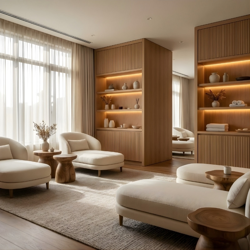 Dịch Vụ Thi Công Spa Chuyên Nghiệp, Thiết Kế Chuẩn 5 Sao 6 Không Gian Thư Giãn & Lounge