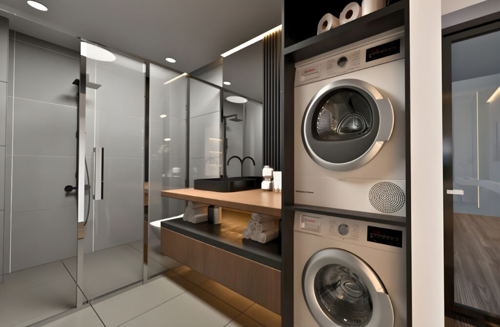 Dự Án Thiết Kế Nội Thất Căn Hộ Chung Cư Anh Việt Sang Trọng 6 Khu Vực Nhà Vệ Sinh (Bathroom) (3)