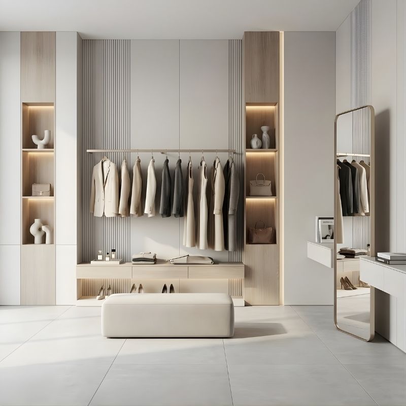 Mẫu 2 – Thiết Kế Shop Thời Trang Phong Cách Minimal Cao Cấp