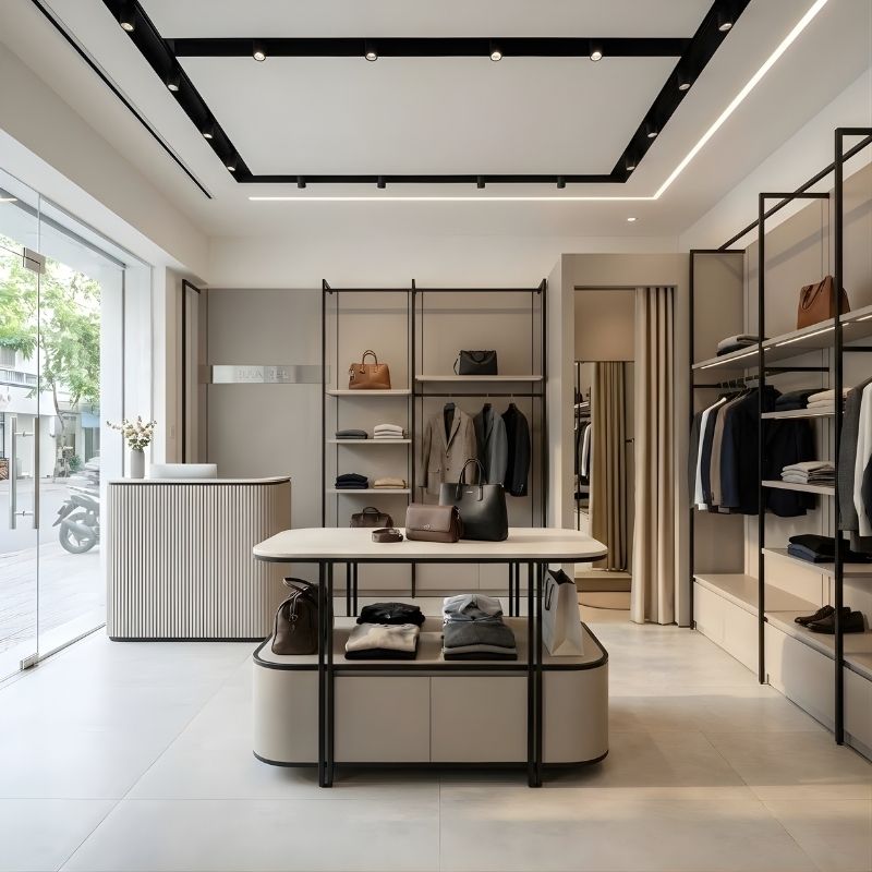 Mẫu 5 – Thiết Kế Shop Thời Trang Chuỗi Cao Cấp