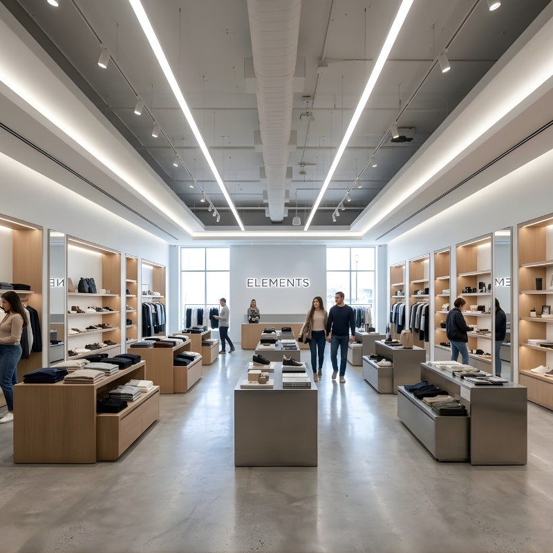 Thiết Kế Cửa Hàng Phong Cách Hiện Đại