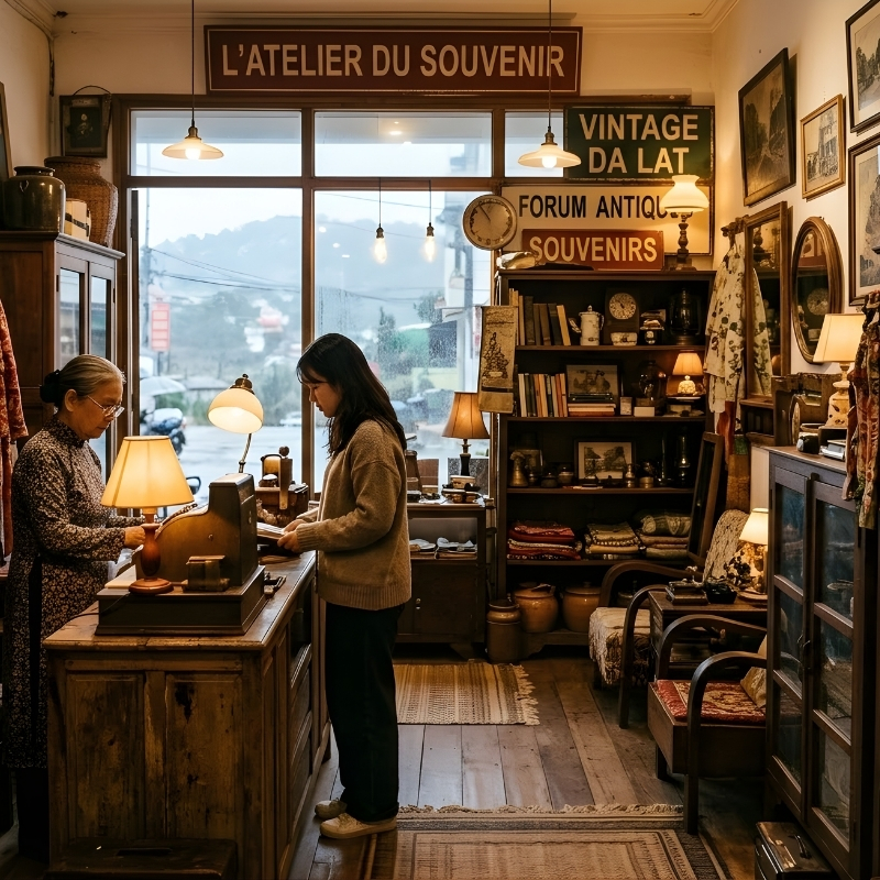 Thiết Kế Cửa Hàng Vintage