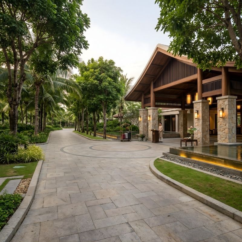 Thiết Kế Lối Vào Ấn Tượng