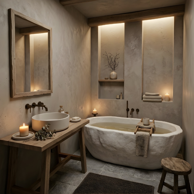 Phong Cách Zen Kết Hợp Wabi Sabi