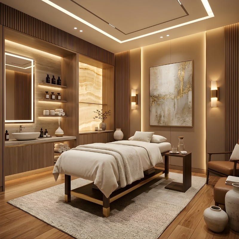Thiết Kế Phòng Spa Riêng Tư