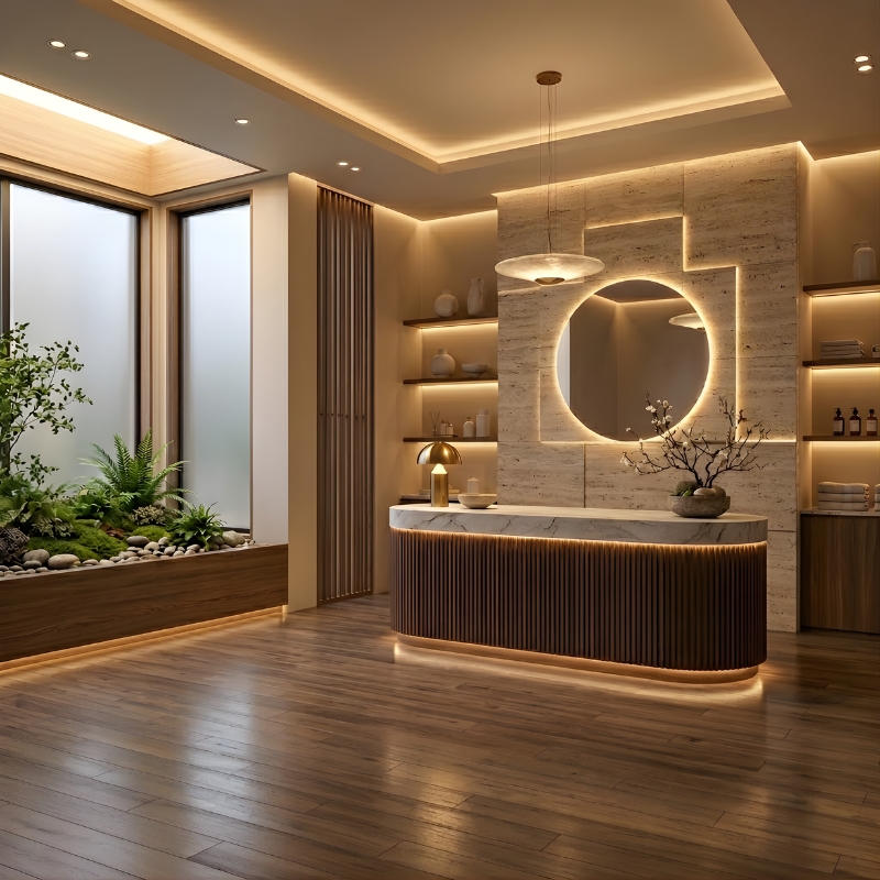 Thiết Kế Spa Phong Cách Thiên Nhiên