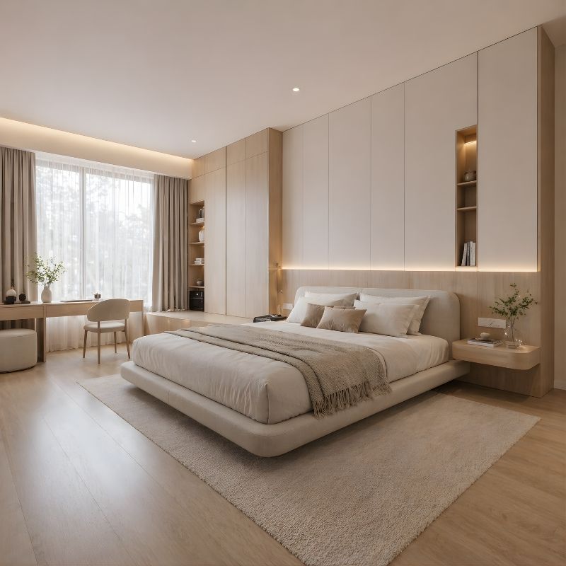 Xu Hướng 1_ Nội Thất Homestay Phong Cách Tối Giản (Minimalism)